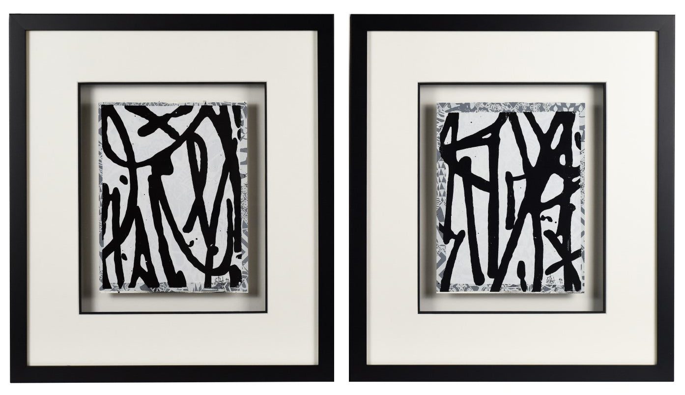 Back Series - Diptych (2022)