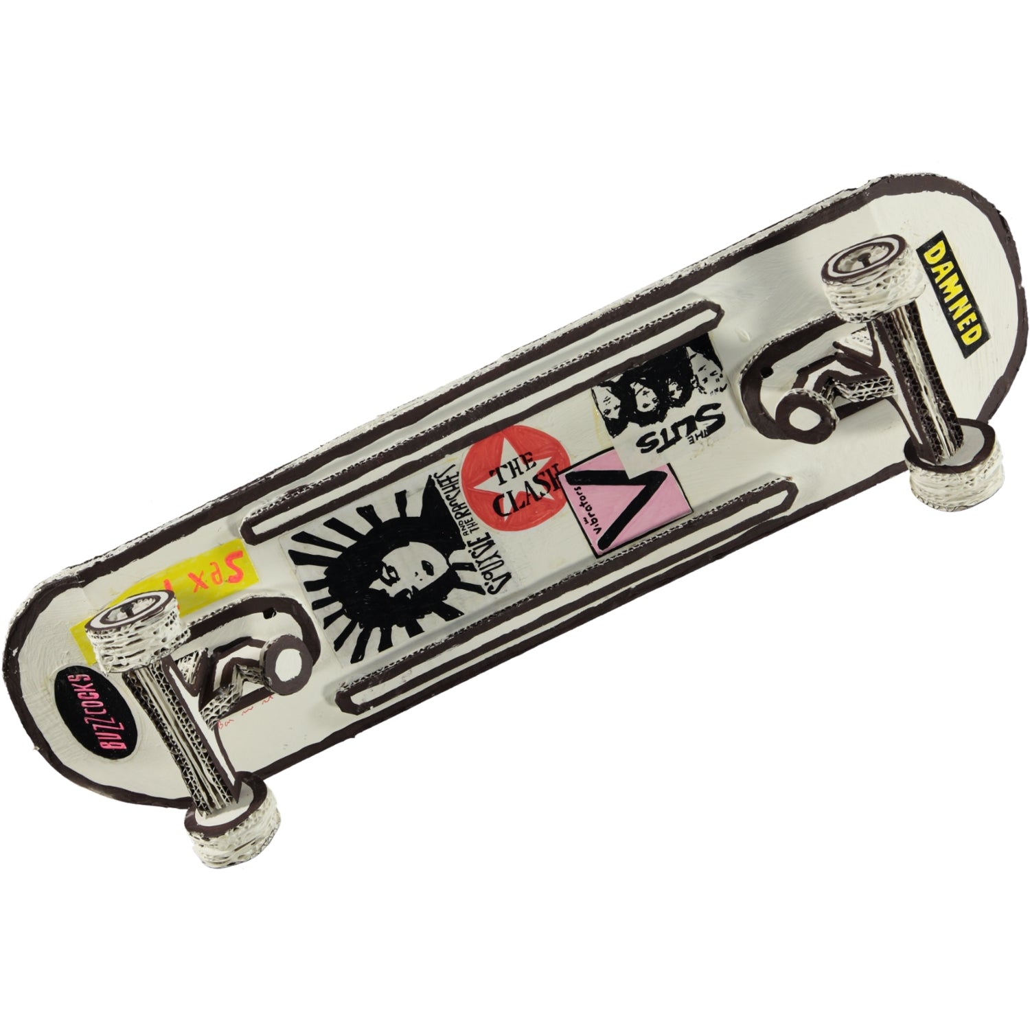 UK Punk - Card Skate Board