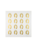 16 Queens – Gold edition Framed - Artificial
