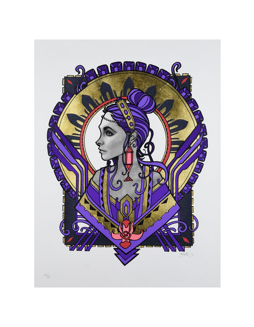 Deco Liz Purple