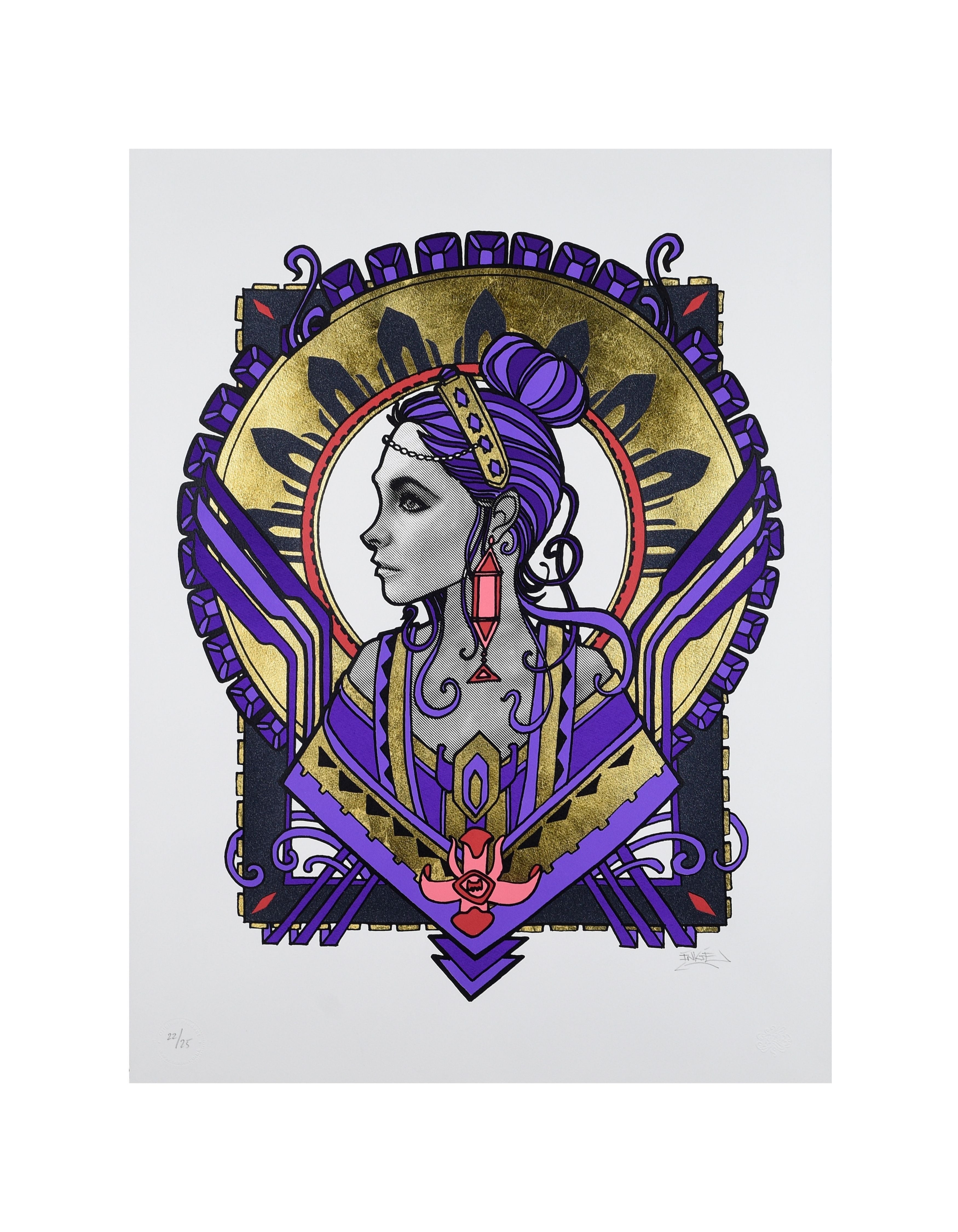 Deco Liz Purple