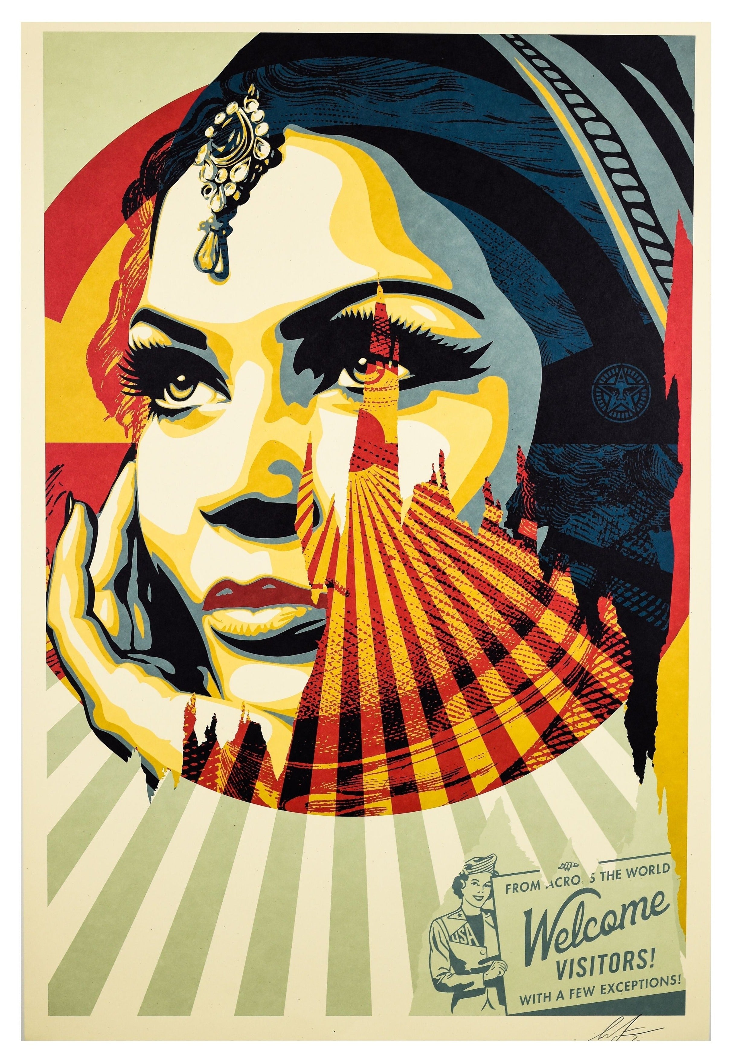 Target Exceptions Signed Offset Lithograph