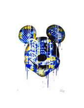 Load image into Gallery viewer, Mickey Mouse - Blue - Framed
