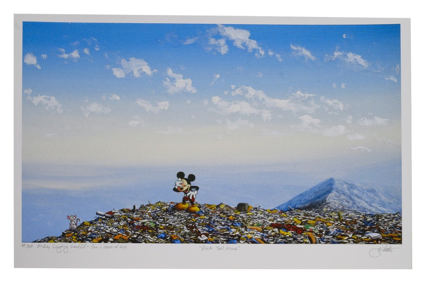 Laughing Mickey Landfill #32 Pink Tail Rat (2016)