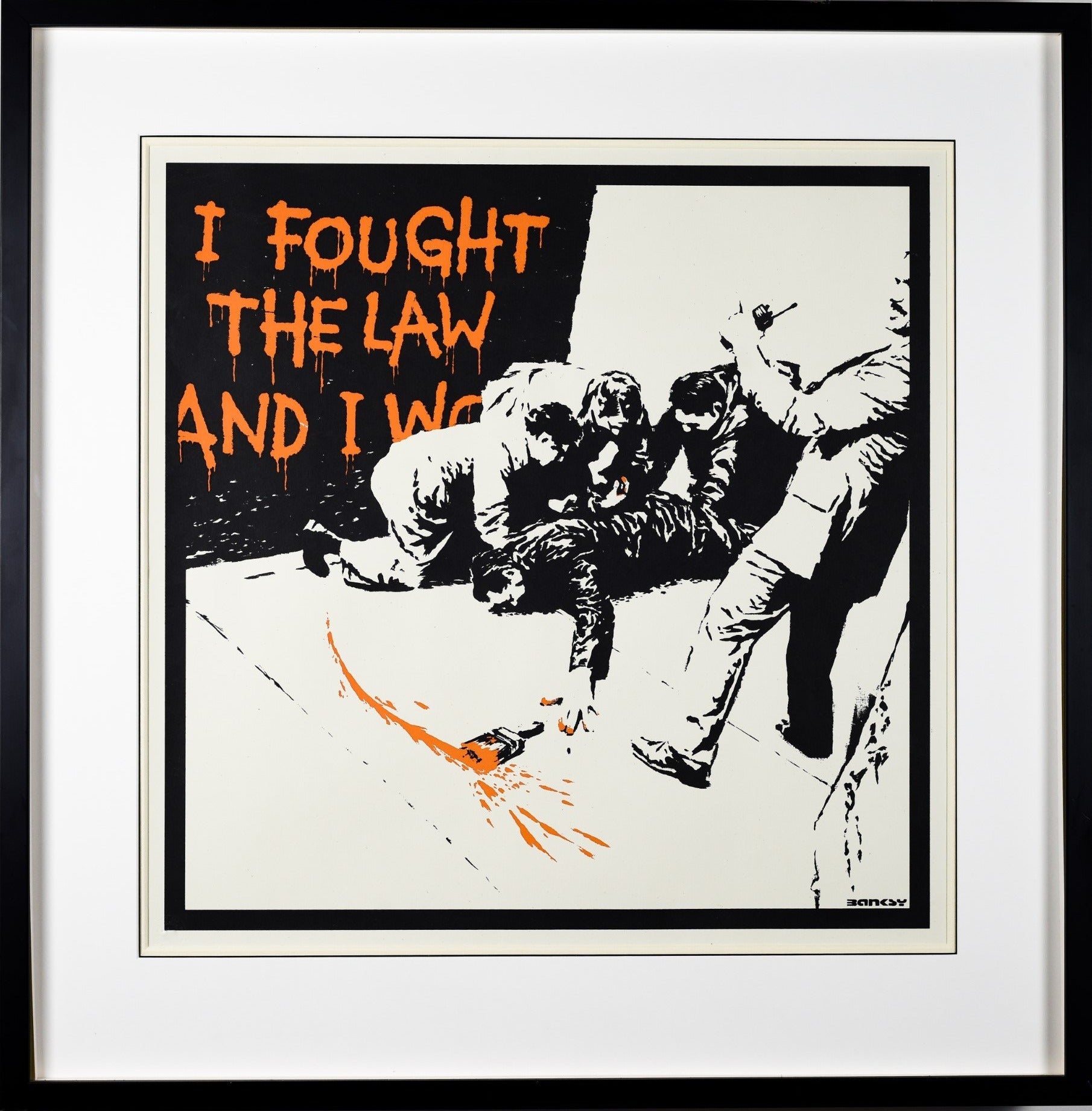 Banksy - I Fought The Law (2004)