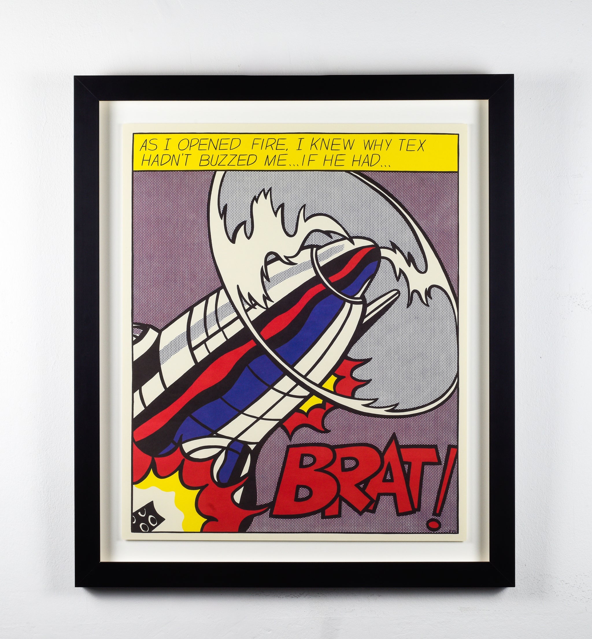 Lichtenstein Poster Roy Lichtenstein 