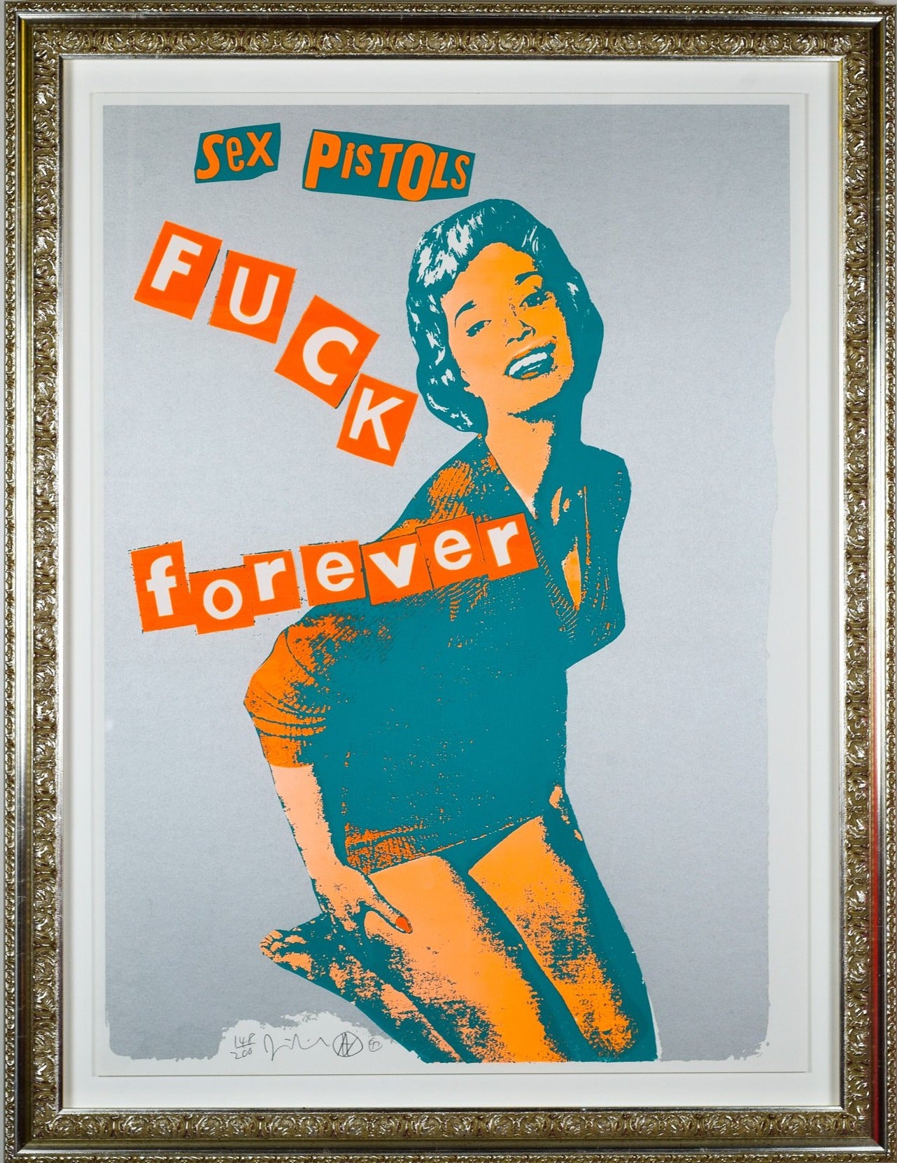 Fuck Forever (Silver Colourway) – London Westbank Gallery