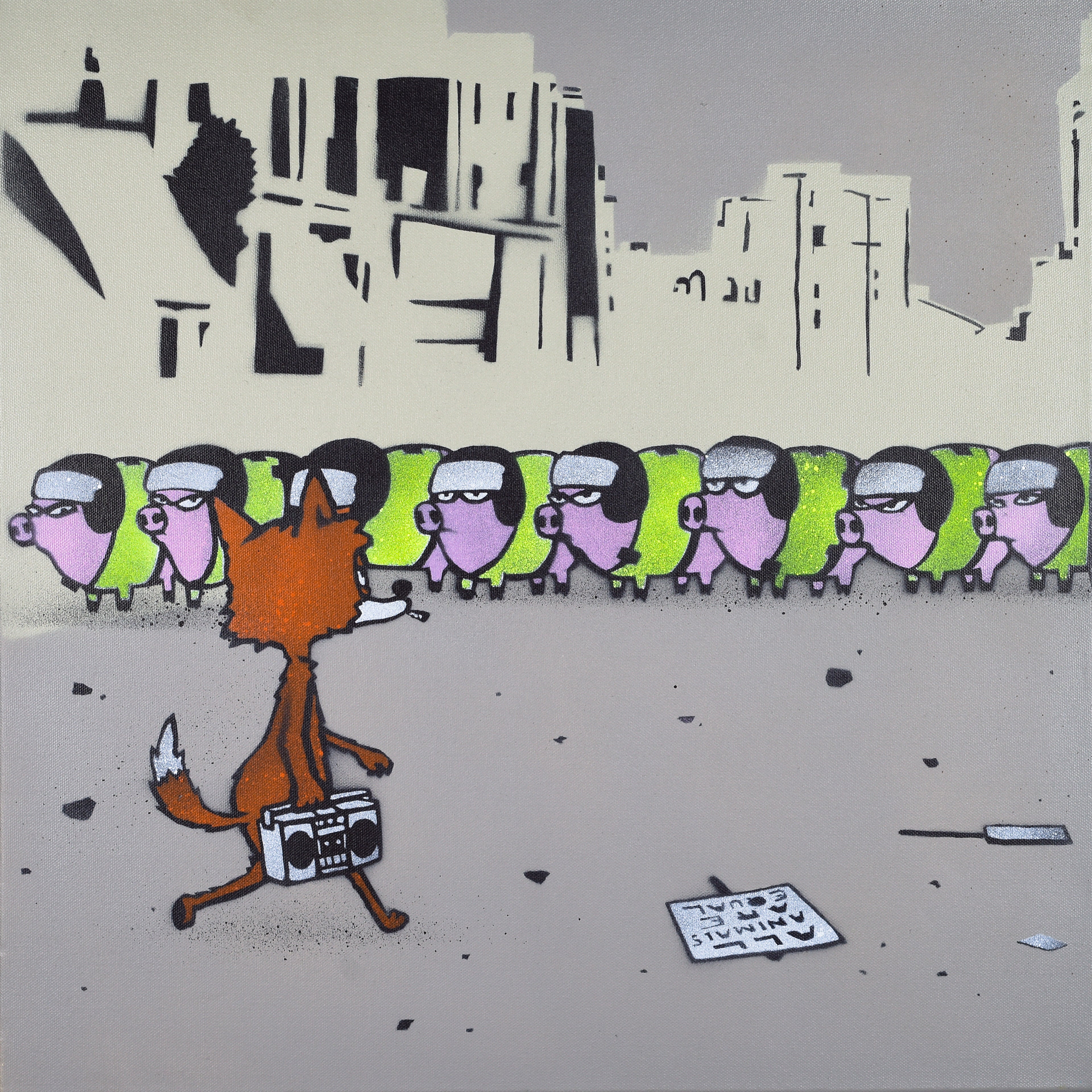 Mau Mau - Riot Scene